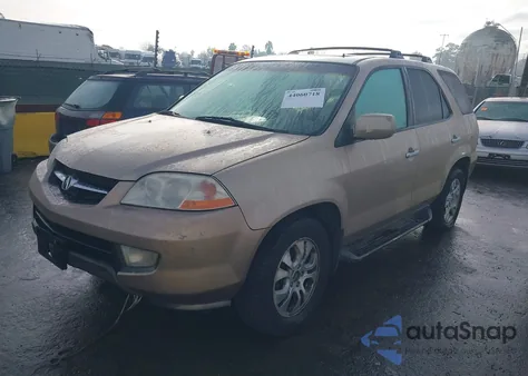 2002 Acura Mdx из США, поврежденный, VIN 2HNYD18652H524887